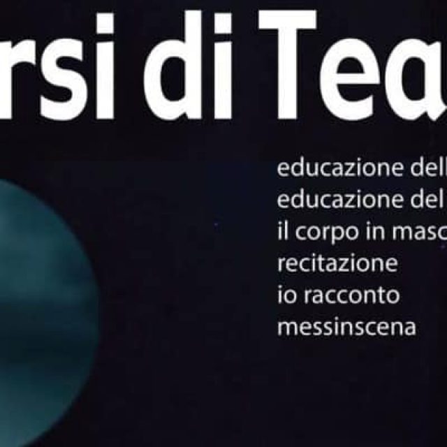 corsi di teatro 2018