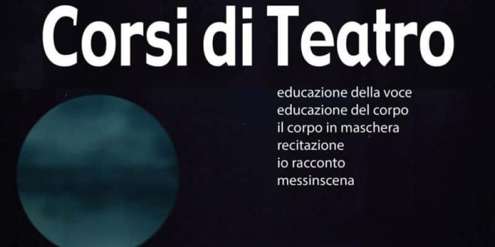 corsi di teatro 2018