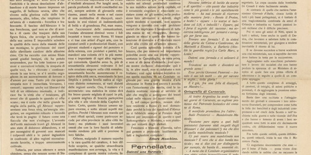 L’IDEA ABRUZZESE
