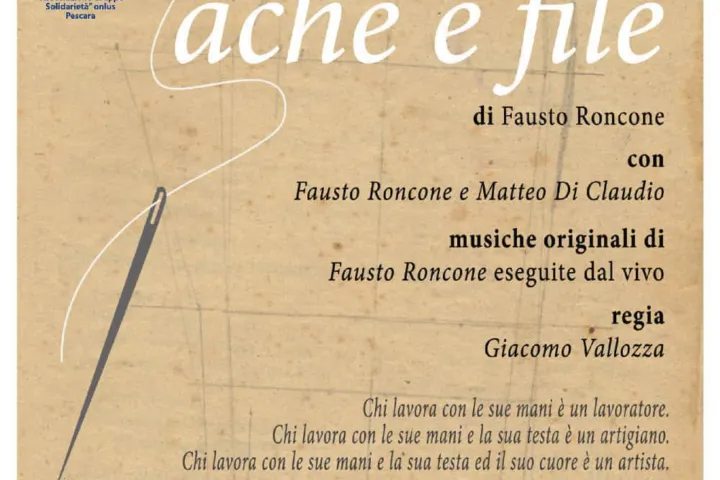 Locandina: Ache e file - serata di solidarietà Pescara (5 di 6)