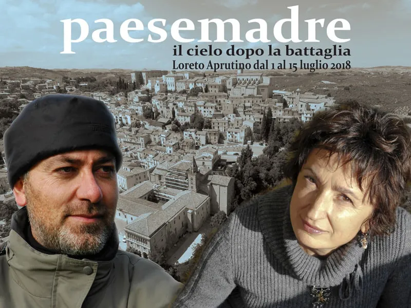 Franco Arminio e Donatella Di Pietrantonio
