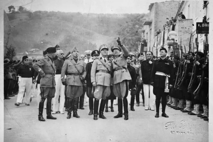Badoglio a Loreto, giugno 1938