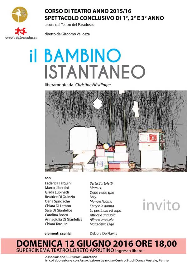 Il BAMBINO ISTANTANEO, immagine