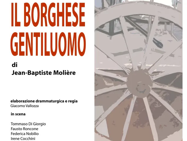 Locandina dello spettacolo Il borghese gentiluomo