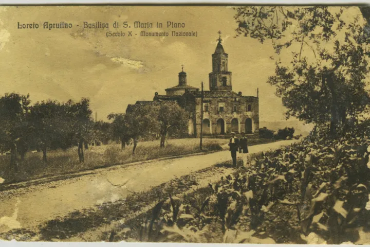 Cartolina storica di Loreto Aprutino
