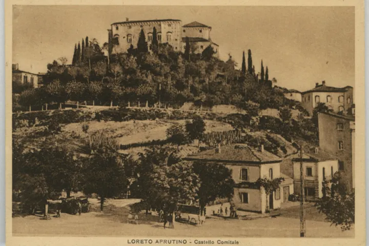 Cartolina storica di Loreto Aprutino