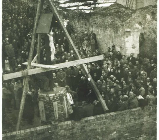 posa della Croce, Madonna Del Carmine Loreto Apr. anni '50