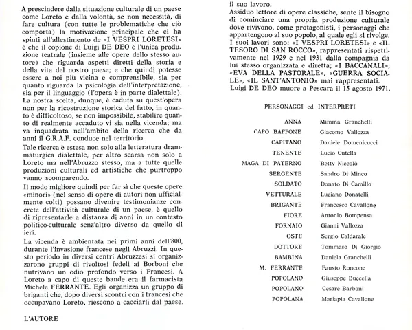 I Vespri Loretesi, fotografia dello spettacolo (3 di 8)