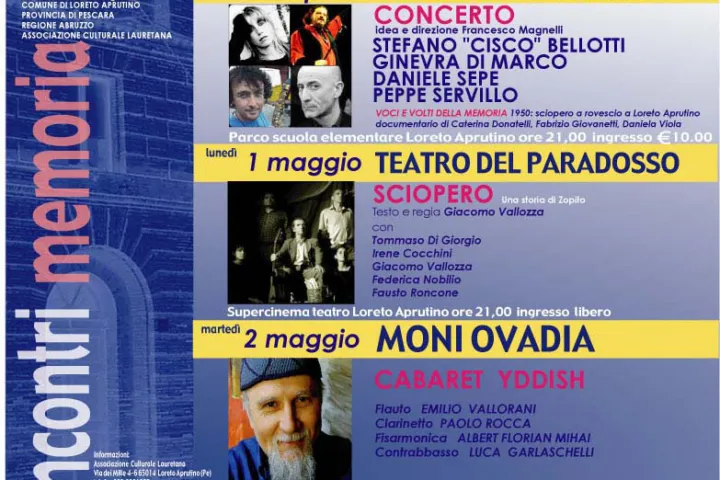 incontri memoria 2006