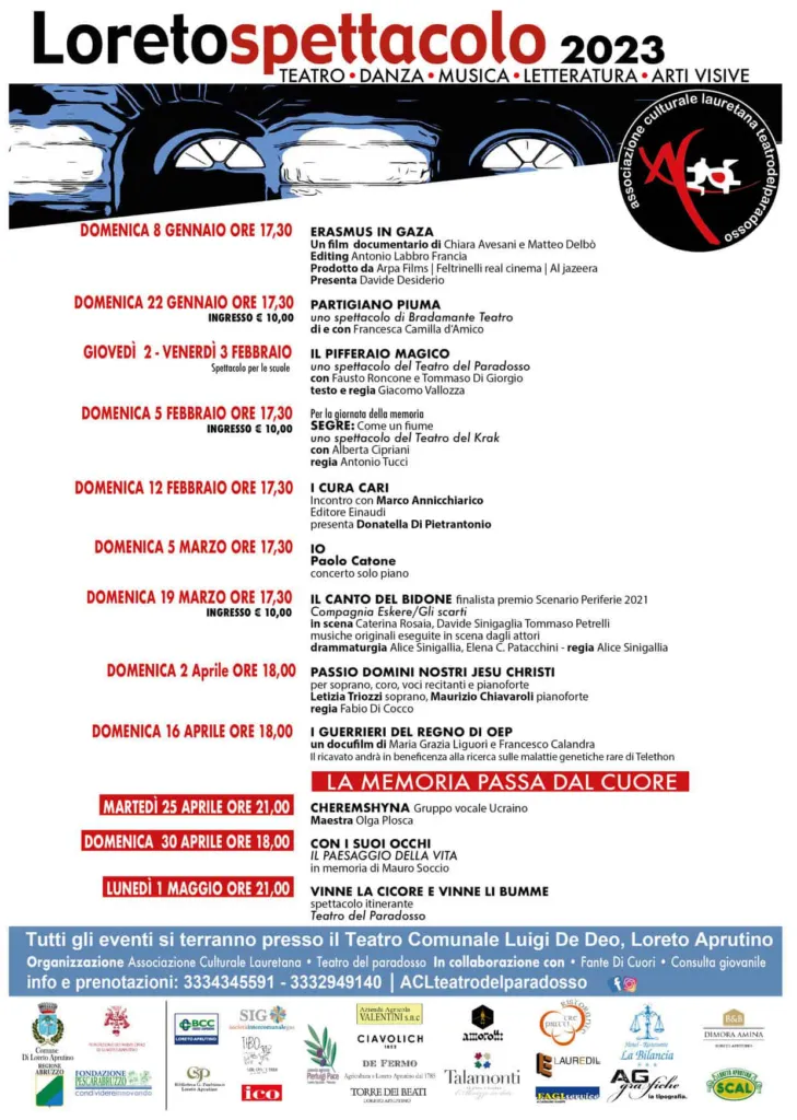 Locandina: Loretospettacolo 2023