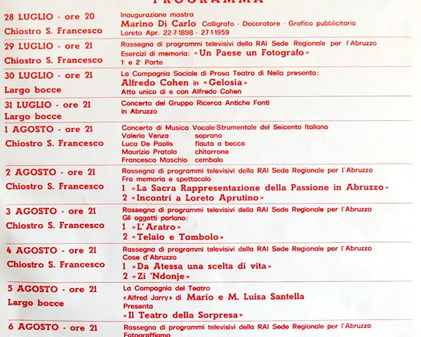 Locandina: Incontri (10 di 65)