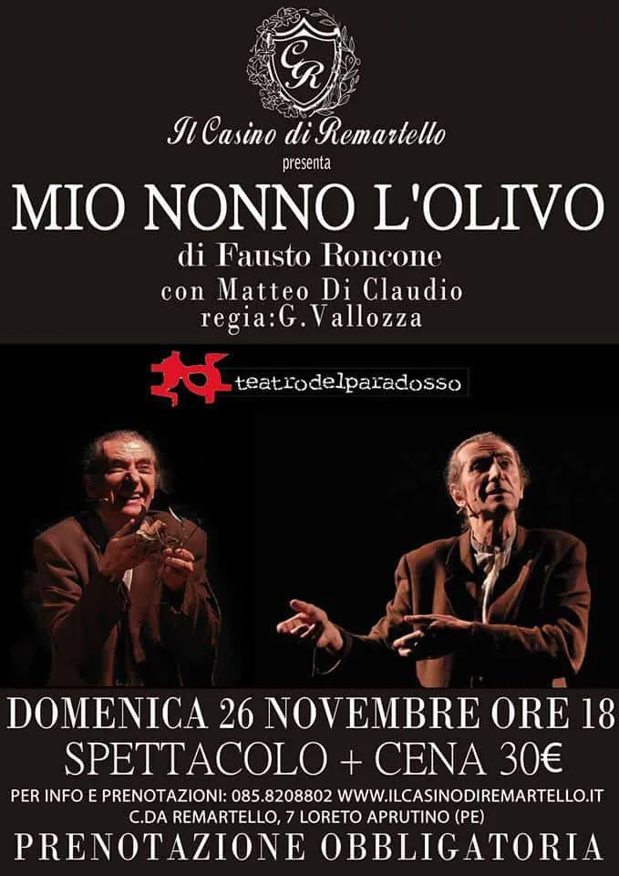 Mio nonno l'olivo al Casino di Remartello: mio nonno remartello