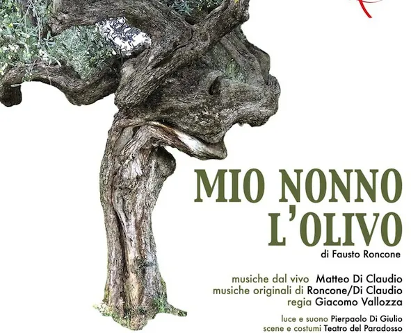 Mio nonno l'olivo, fotografia dello spettacolo