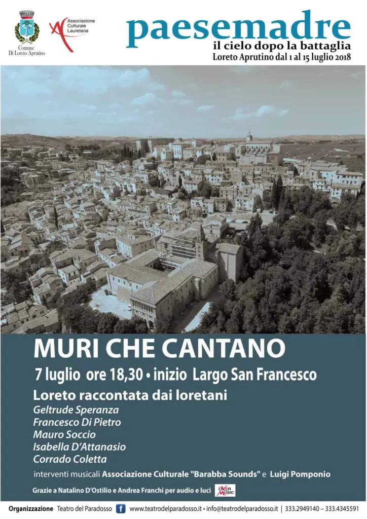 Paese madre - muri che cantano 7 luglio