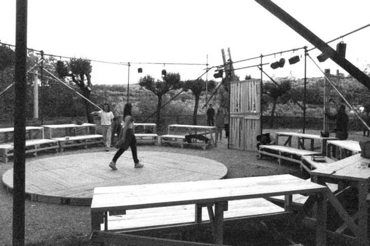 montaggio scena