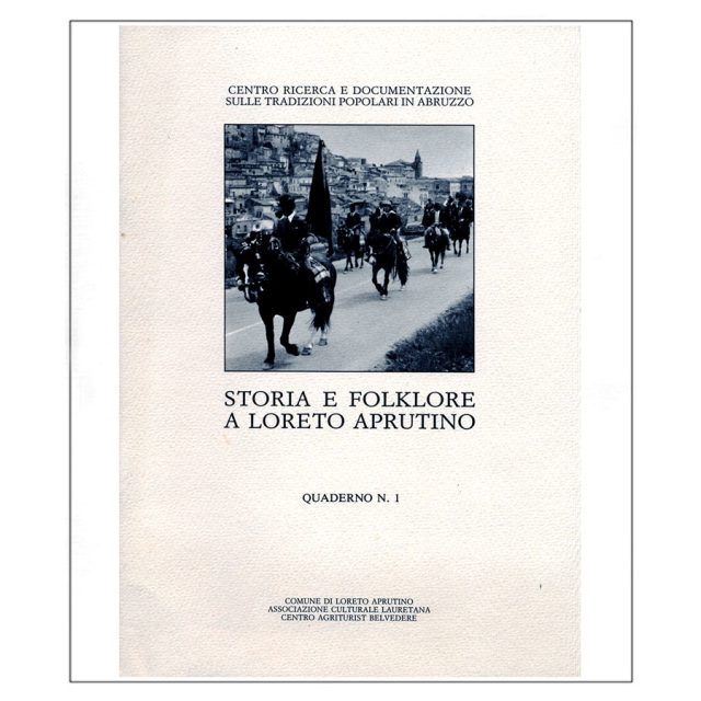 Quaderno n. 1 – Appunti e documenti sulla festa di San Zopito a Loreto Aprutino