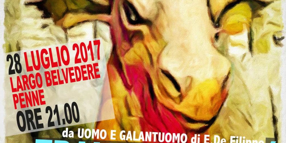 28 luglio 2017 spettacolo teatrale Penne