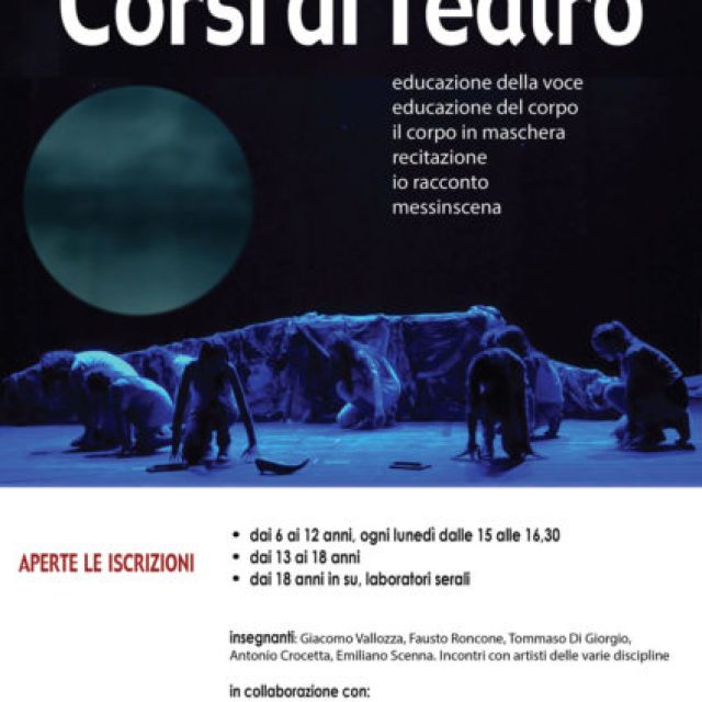 CORSI DI TEATRO 2016-2017