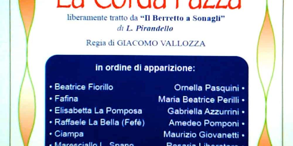 31 Luglio “La corda pazza” a  Penne