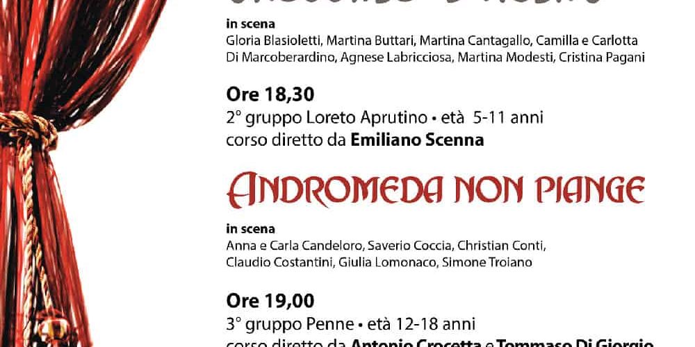 saggio laboratori teatro 2019